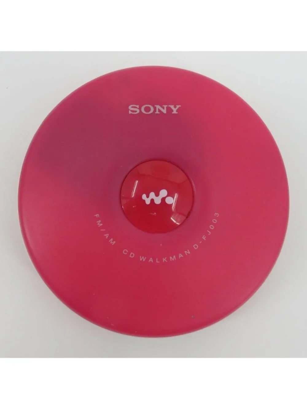 SONY D-FJ003 Pink CD Walkman NOT TESTED AS IS FOR PARTS am/fm Radio 2000s Y2K